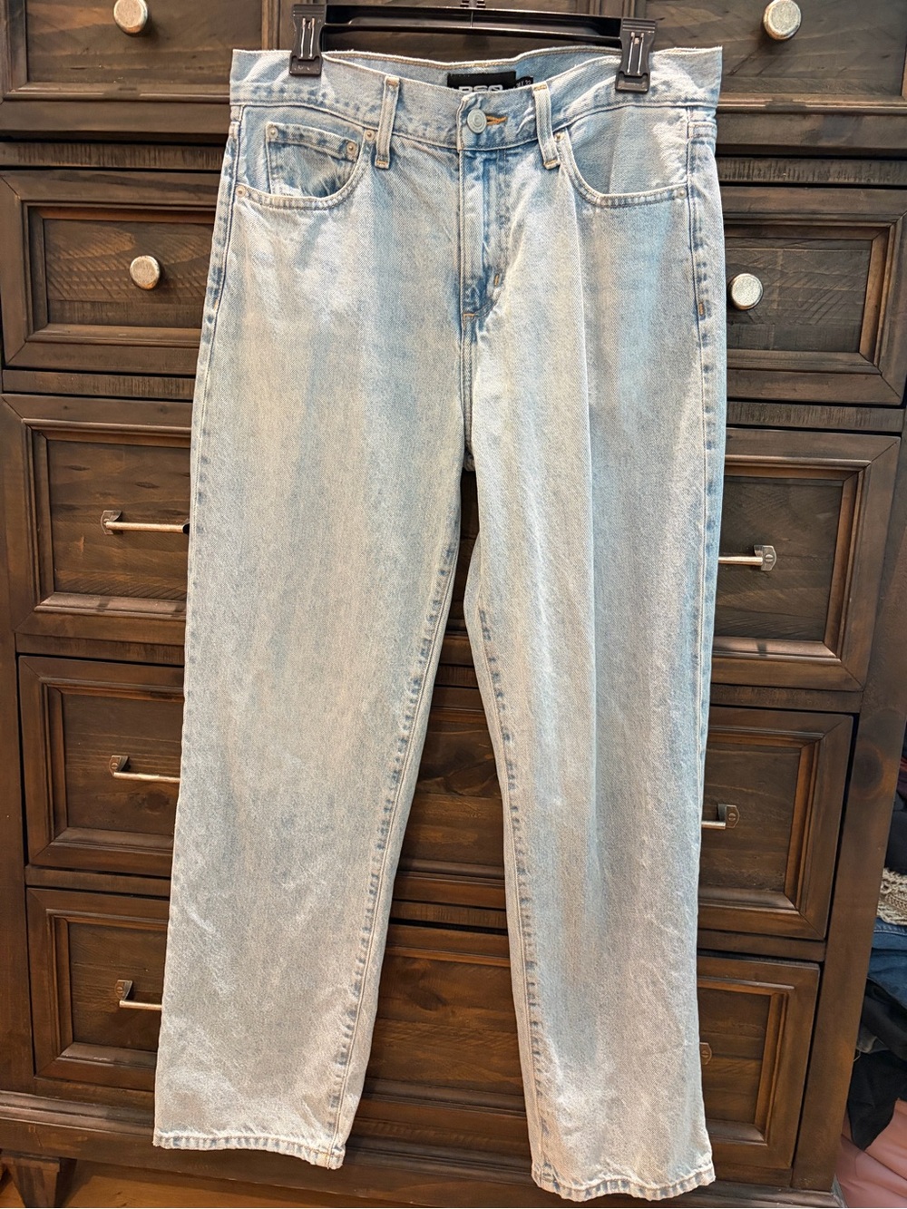 RSQ Baggy Men’s Light Wash Straight Leg Jeans